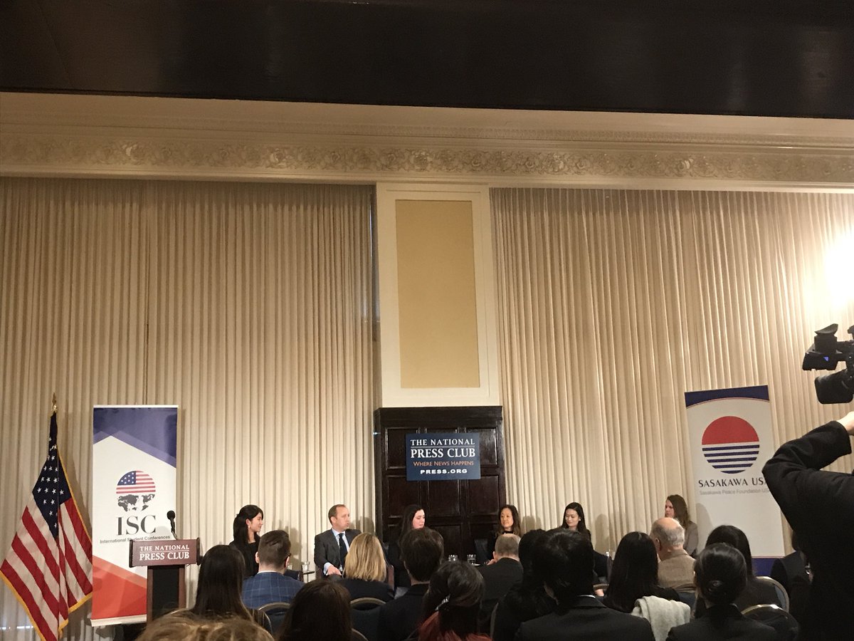 SasakawaUSA's tweet photo. Student panelists: We coordinate all year through Facebook and google. When we meet in person we feel like we have already met. #ISCTrilat https://t.co/L3t3SX2KxO