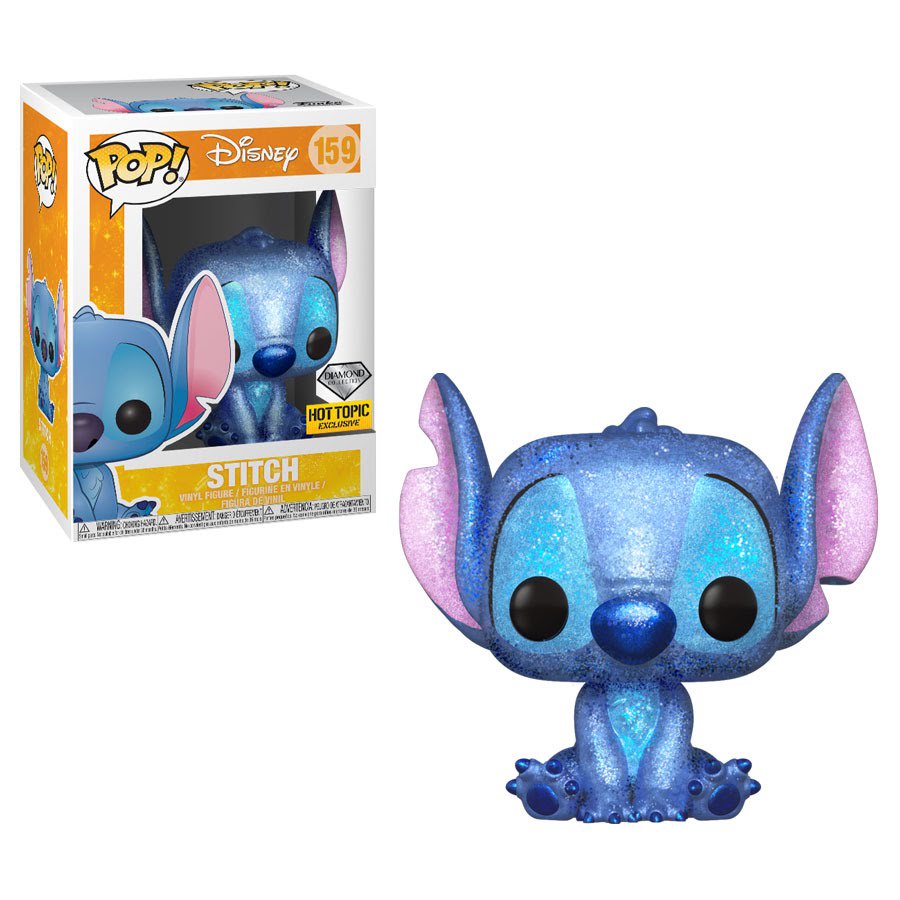 OriginalFunko's tweet image. RT &amp;amp; follow @OriginalFunko for the chance to win a @HotTopic exclusive Diamond Collection Stitch Pop!