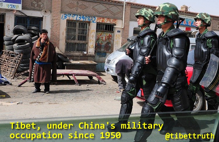 tibettruth's tweet photo. An eye on the tyranny stomping across occupied #trueTibet #tibettruth https://t.co/tD6Xd7kHxL