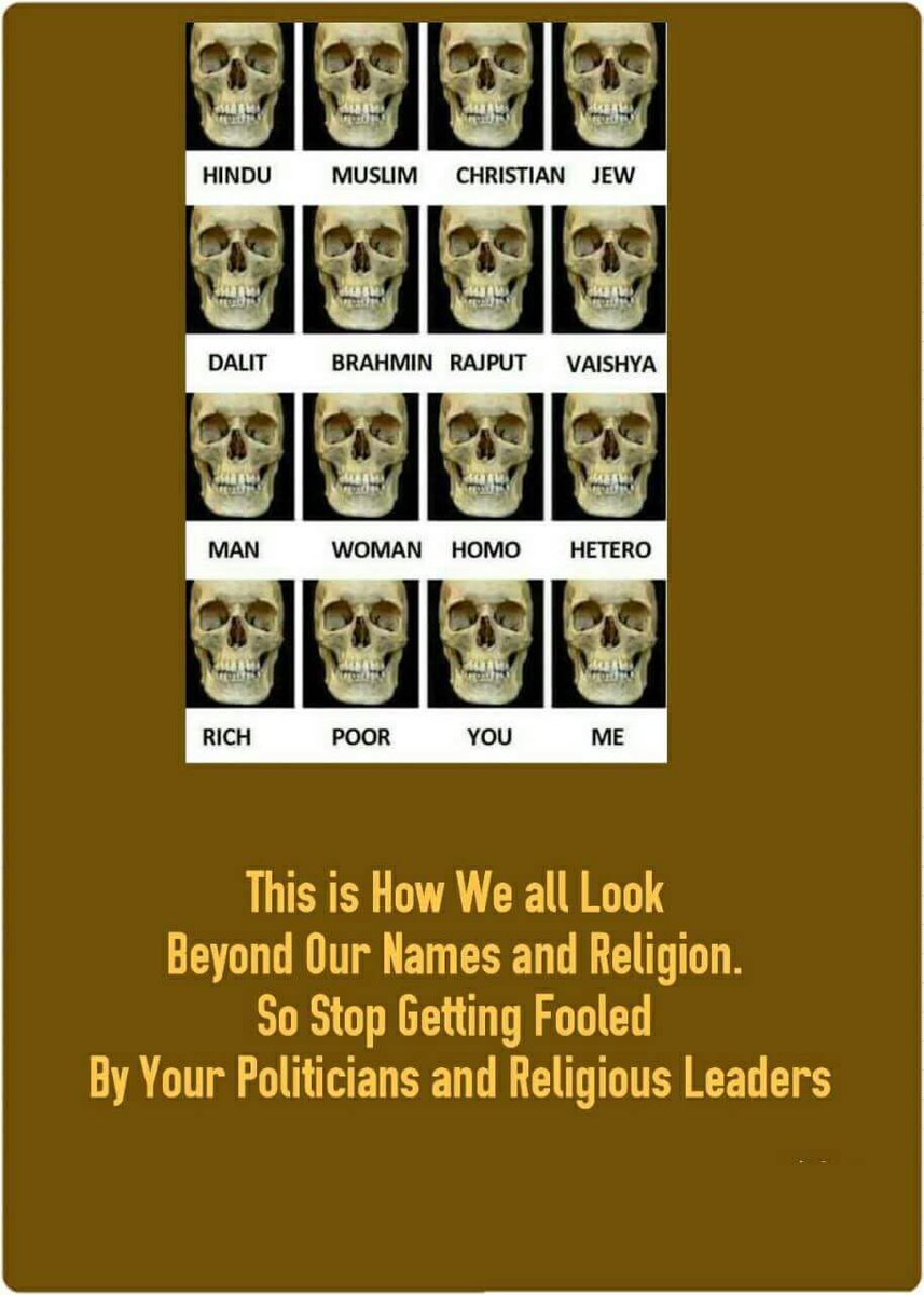 Riot creators in Maharashtra must know the reality behind the skin and blood of the body. Hope RSS ideology recognise the reality after seeing the pictures. Let's be 👴  human first.