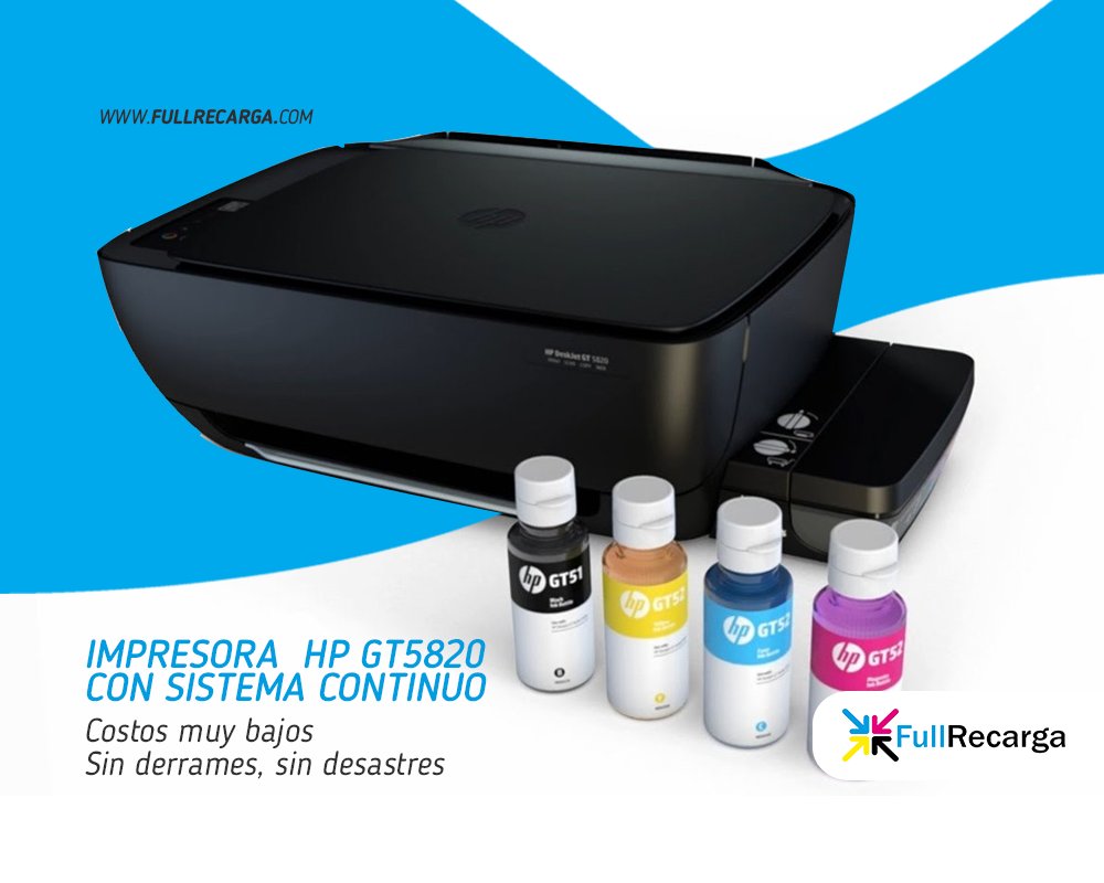 FullRecarga's tweet photo. Facilite su impresión, escaneado y copiado cotidiano con una impresora Todo en uno deskjet Hp gt5820.

Disfrute de múltiples funciones con un solo equipo.

Para mas información visita nuestro sitio web https://t.co/UdJ8dWiaOE

#impresora #multifuncional #hpgt5820 #hp #original https://t.co/QdunzQ0Idv