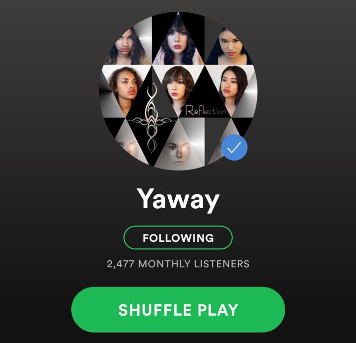YAWAYofficial's tweet photo. Yeaay we are finally verified on @Spotify !! If you want to, drop by and have a listen! ❤️🎶 
https://t.co/EUkgJFObGp
#music #spotify https://t.co/FX9PyuUjmr