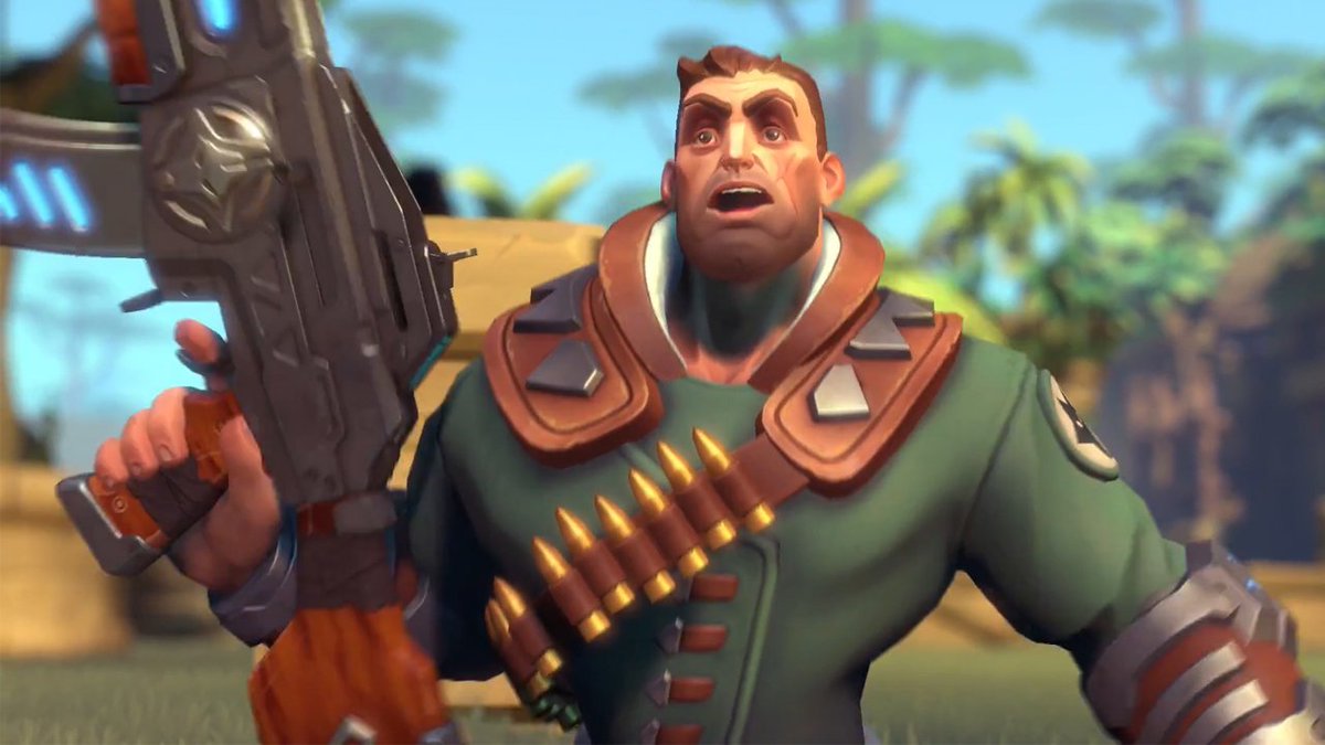 IGN's tweet photo. Paladins has announced a free-to-play, 100-player battle royale mode. 

And it's called 'Battlegrounds'.

https://t.co/2iZuVQXHKk https://t.co/OVSEEkJlTz