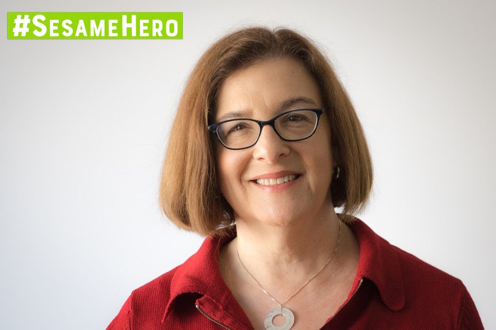 SesameCommunity's tweet photo. "Even when children experience adversity, the damage can be undone or mitigated through nurturing relationships" Meet #SesameHero Leslie Lieberman of @HealthFedPhila & @HealthFedMARC: https://t.co/JCIz78jvbK https://t.co/LtGL29cDcL
