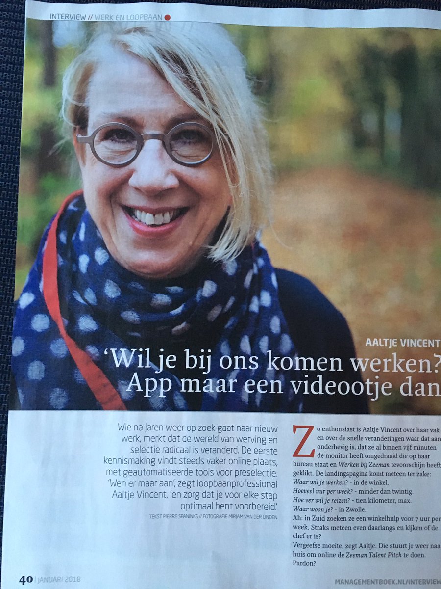 aaltjevincent's tweet photo. Leuke post vandaag: het papieren @Mgtboeknl Magazine over mijn nieuwste boek Jobmarketing 3.0 📙😀! #solliciteren #LinkedIn Tekst: @PierreSpaninks Hier online te lezen https://t.co/I1t7zj3uUp https://t.co/b54u8tRQqd