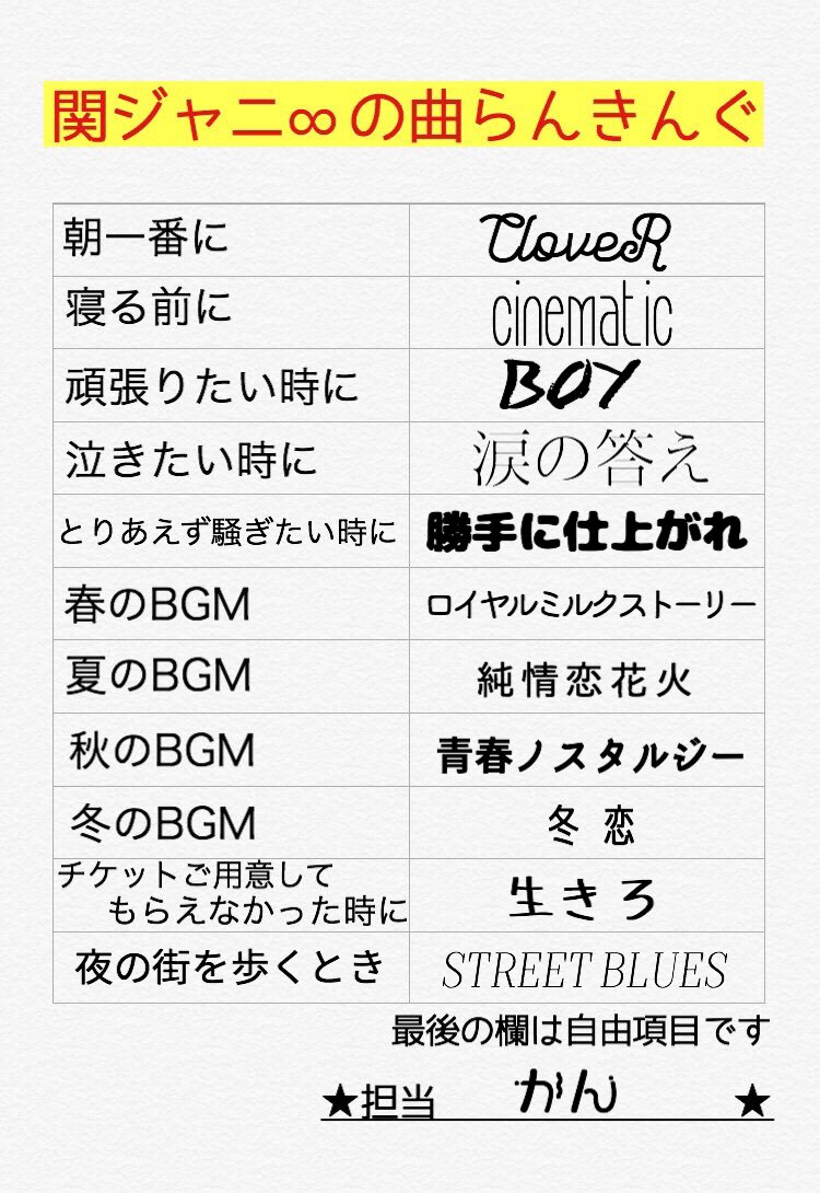 こんな時に聴きたいエイト曲 Twitter Search Twitter