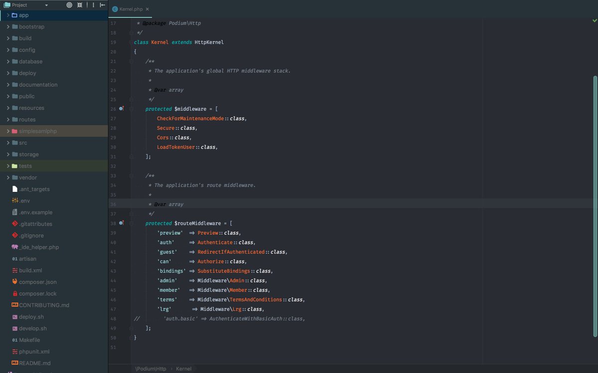 Beni Katznelson Loving The New Laracasts Rainglow Theme For Phpstorm Thanks Daylerees Beni Katznelson Loving The New Laracasts Rainglow Theme For Phpstorm Thanks Daylerees