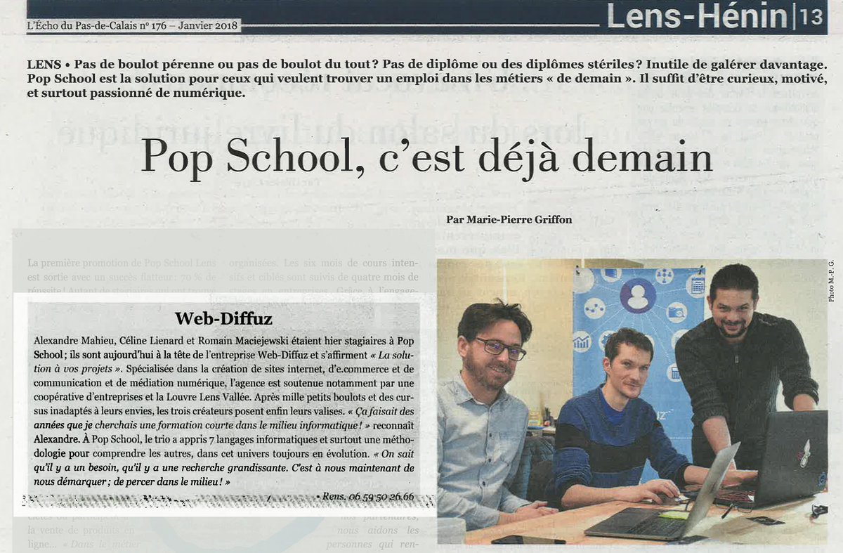 web_diffuz's tweet photo. Article et Photographie par Marie-Pierre Griffon pour L'Echo du Pas-de-Calais.
https://t.co/P6EKsWi5P6
#Plus2POP #web_diffuz #Web #pop #numerique #hautsdefrance #pasdecalais #france #presse https://t.co/ekN6o2Kgn4