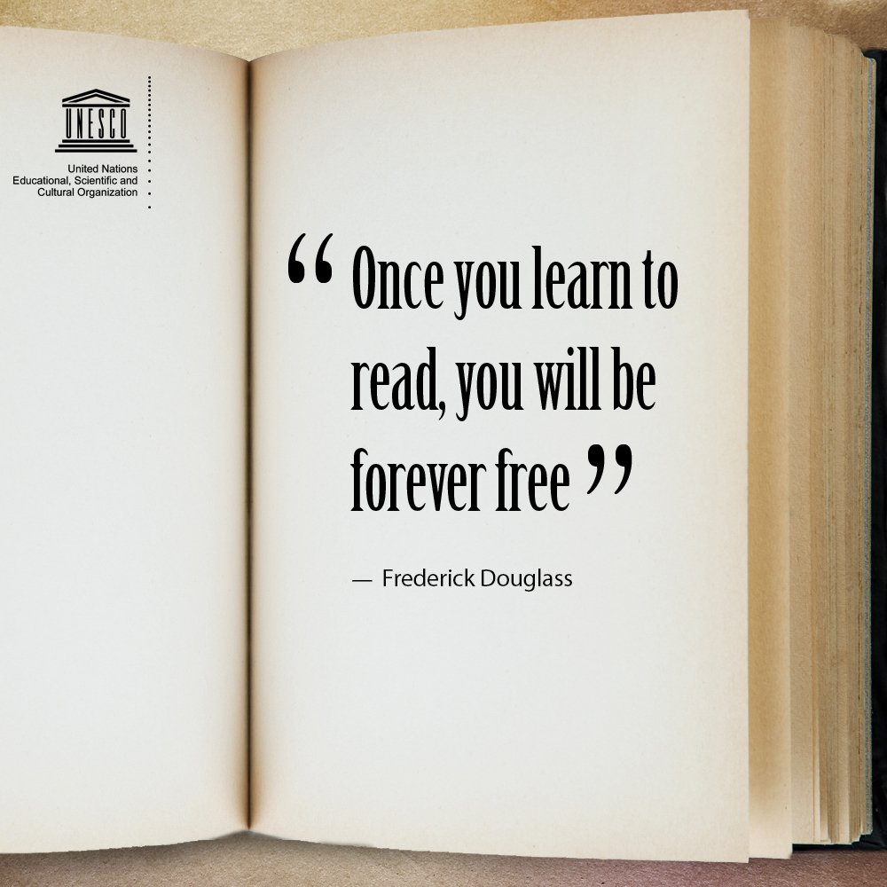 UNESCO's tweet photo. Books have the power to promote open &amp; inclusive knowledge societies! https://t.co/eZkpkoGk58 https://t.co/hzQpFaOuz3