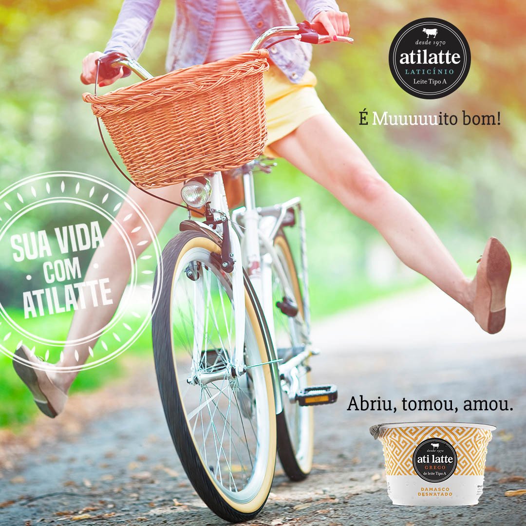 atilatte's tweet photo. Nada como curtir a vida como criança, com atitude e com muuuuita diversão. #atilatte #leitetipoA #vidasaudavel #iogurtepremium https://t.co/MYHmIYC8Ea
