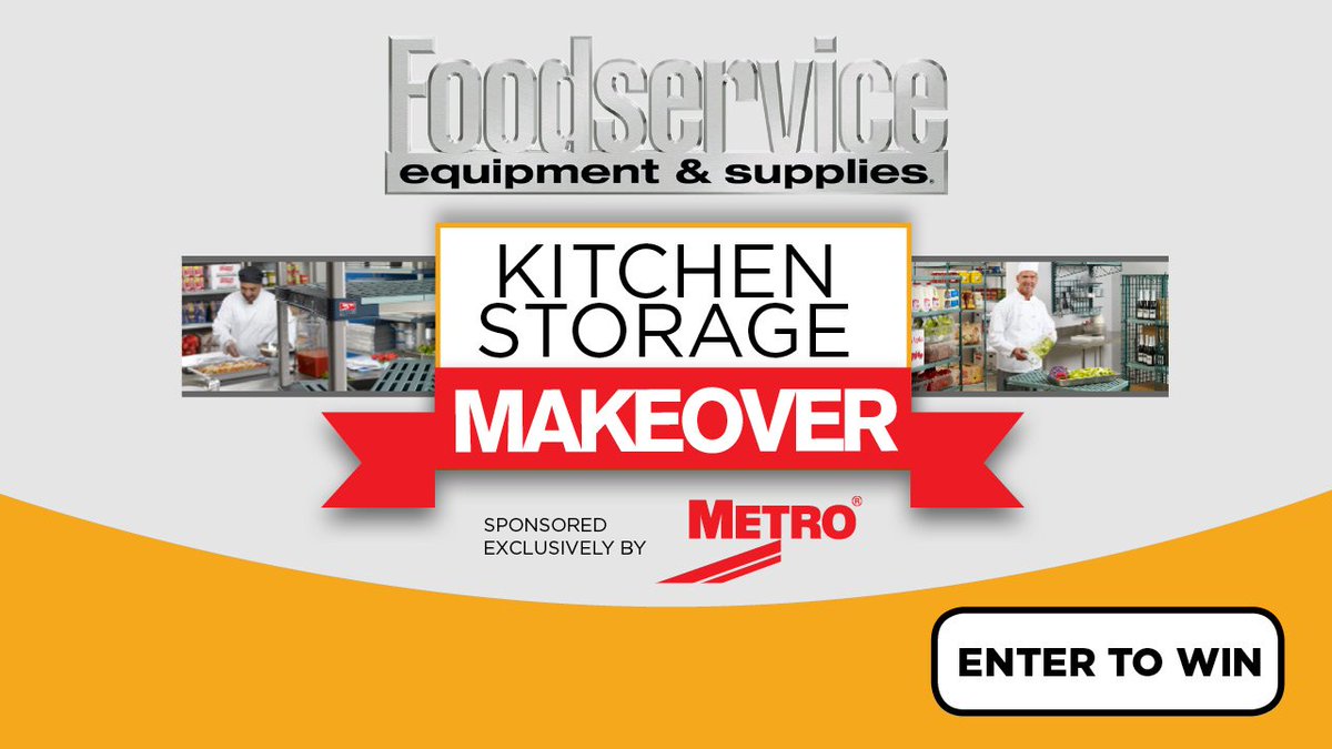 Now through January 31st you can enter to win a KITCHEN STORAGE MAKEOVER with up to $50,000 worth of Metro product! One lucky winner will get a Metro ESP Pro assessment followed by a storage makeover. Enter to win at fesmag.com/ksm #metroshelving #metrostoragesolutions
