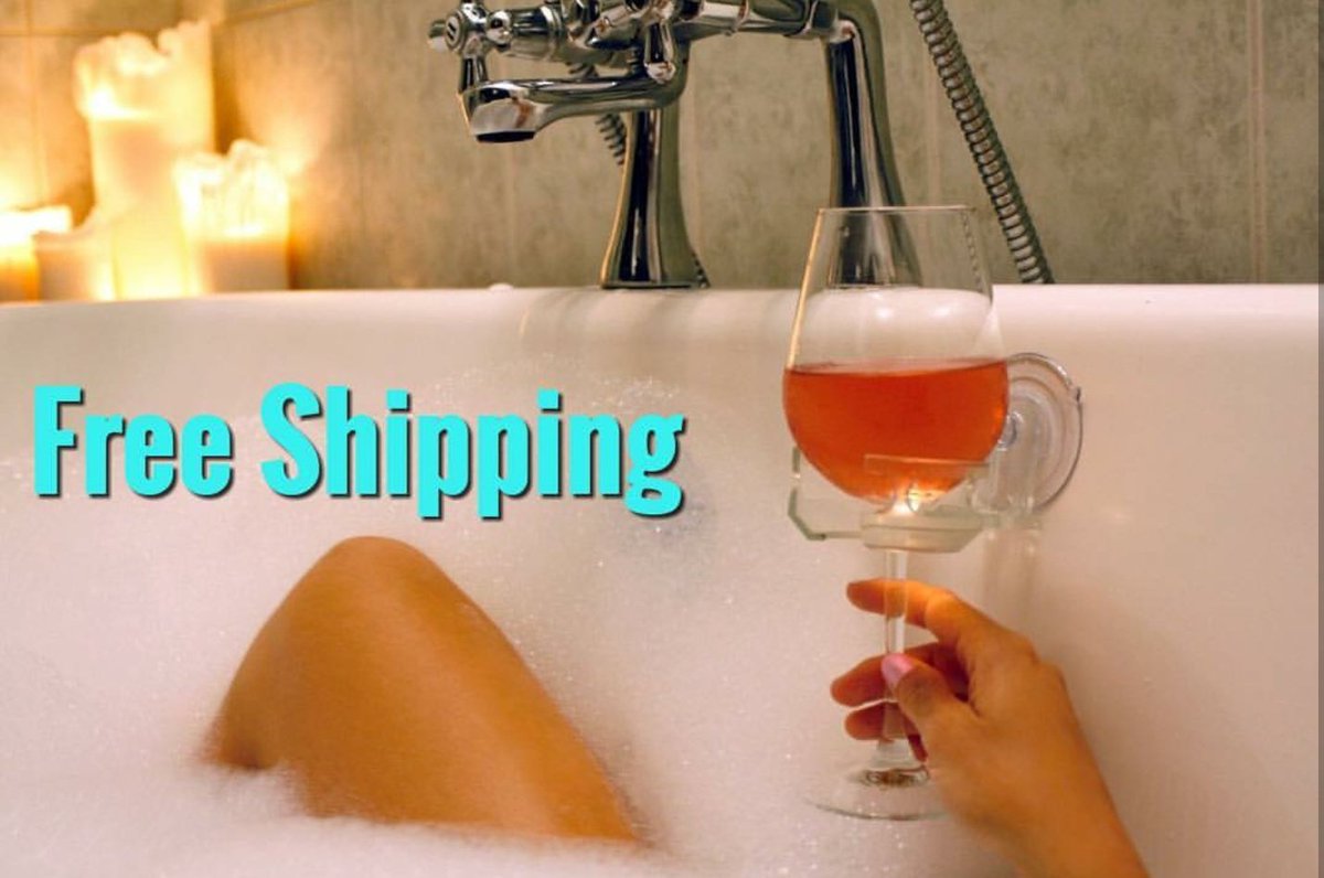 BestWineBuddy's tweet photo. Have a glass of wine with your next hot bath! New Wine Glass Sip-Caddy (Now With Free Shipping)👇
https://t.co/2G9Ox7MhHI https://t.co/agJrnYqIRw