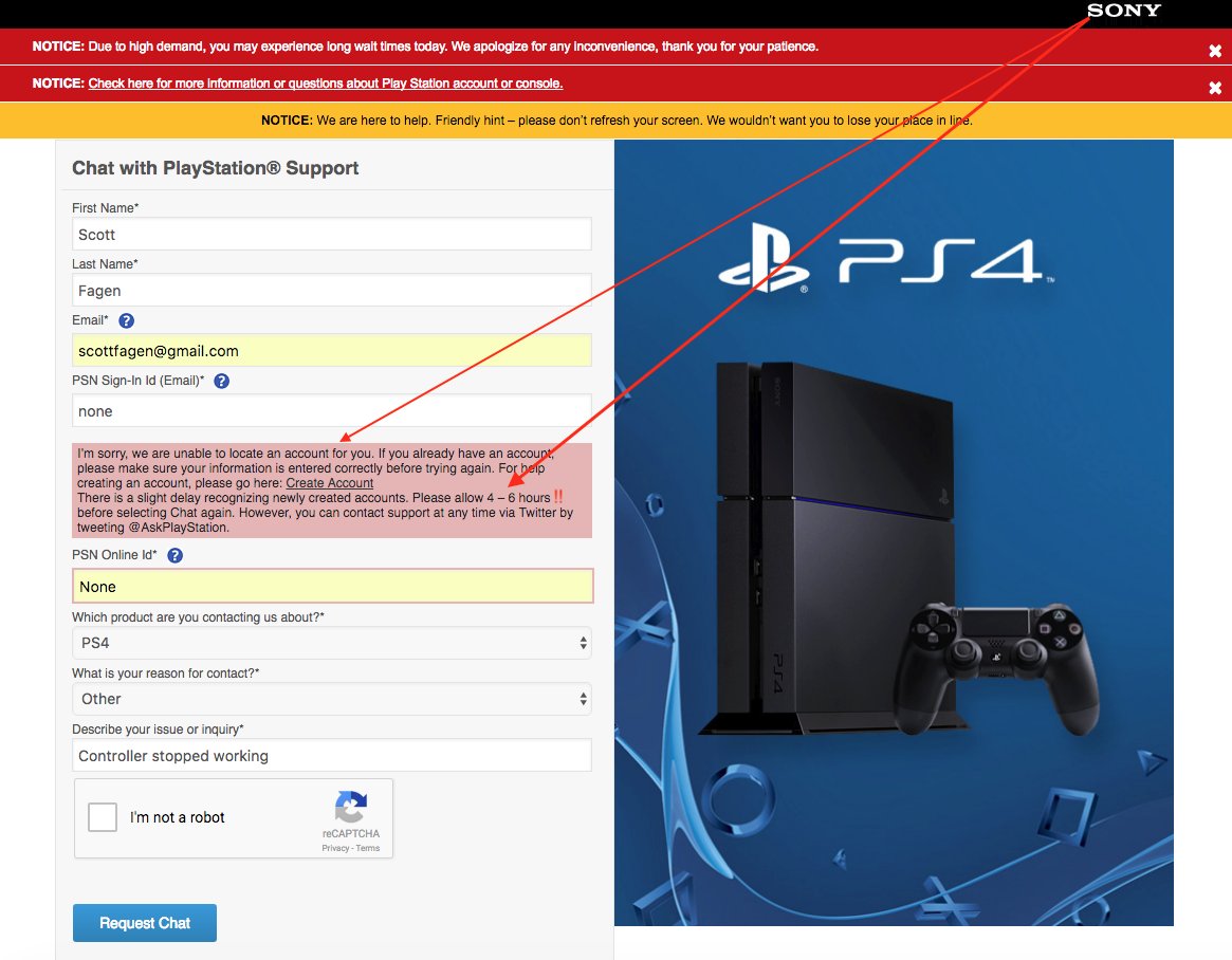 Playstation support bot