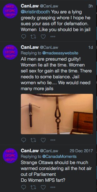 Tabatha Southey 🇨🇦 (@tabathasouthey) on Twitter photo I see some actual lawyers follow <a href="/CanLaw/">จันทกานต์ พันลาว</a>, Wtf, lawyers? And remember this little chain the next you hear someone ask “Why don’t women report?” or “Why don’t more women run for office?” or “Why aren’t you on @Twitter anymore?" I see some actual lawyers follow <a href="/CanLaw/">จันทกานต์ พันลาว</a>, Wtf, lawyers? And remember this little chain the next you hear someone ask “Why don’t women report?” or “Why don’t more women run for office?” or “Why aren’t you on @Twitter anymore?"