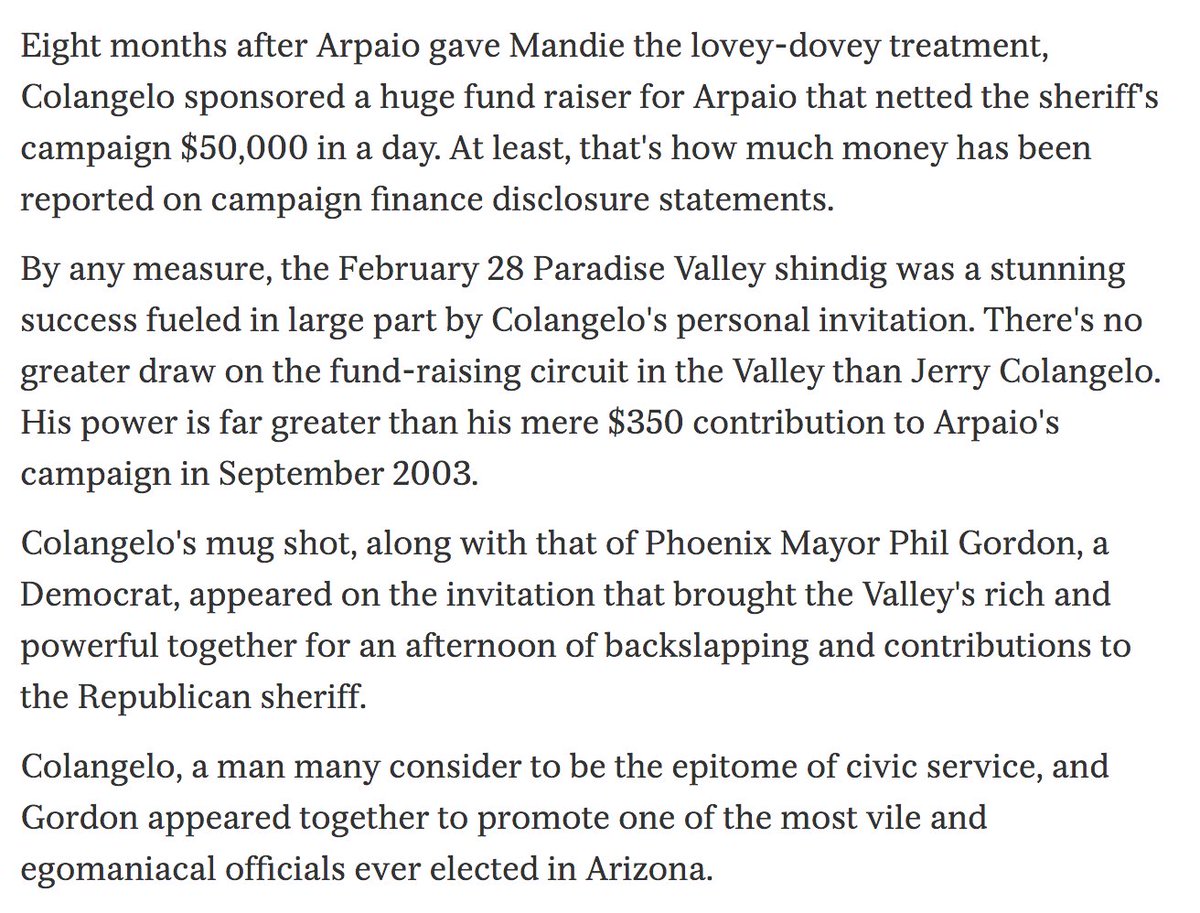 bdetrick's tweet photo. jerry colangelo has spent decades raising money for vile bigots like jeff sessions and joe arpaio. he should not be involved in the modern NBA https://t.co/EOCGwtBJig