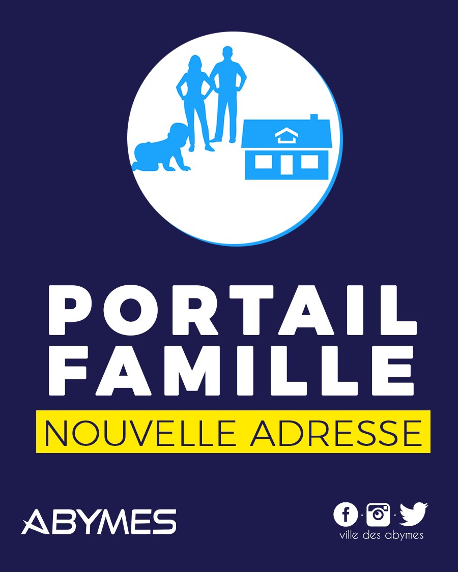 📢 I INFO PRATIQUE : Le portail famille change d'adresse ! 
Le nouveau lien⏩   bit.ly/2CH5KuI