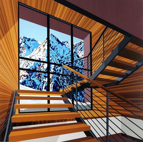 passionpaluk's tweet photo. #Artist of the Day; Will Martyr b.1980 | English Painter Will Martyr is certainly one to watch out for in 2018! Just one glimpse of his painting can transport you into a whole new World.. #contemporary #art #gallery #artmarket #review #exhibition #artreview https://t.co/75gwH1XaBN