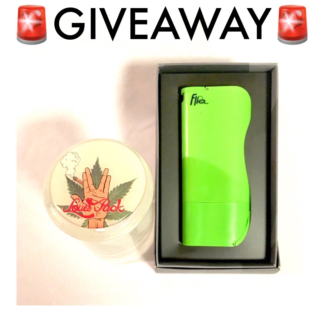loudpaaack's tweet photo. ✨EXCLUSIVE GIVEAWAY ✨
To win a LP Jar &amp; FliQ

Rules to enter: RT or FAV
1. Follow 👇
@loudpaaack &amp; @whatthefliq 
2. Tag 3 friends
3. All 3 friends must follow 👆in order to win 🖖🍀 Good Luck 🍀
•
•
•
•
 #marijuana  #monthlysubscription #Cannabiscommunity #ThankYouCHKNGoD https://t.co/13OhKKVTG7