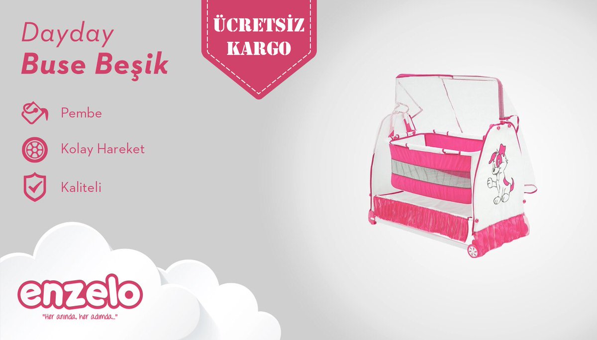 enzelocom's tweet photo. Hafif ve ergonomik yapılıdır. Bebeğiniz için rahat ve konforlu bir uyku ortamı sağlar. Kumaş kısımlar çıkarılabilir ve 30 derecede yıkanabilir. Beşiğin sallanmasını engelleyen güvenlik kilidi bulunur. Demonte yapısı ile kolaylıkla sökülüp takılabilir. ✔️ ⠀

#enzelo #beşik https://t.co/8TOI9LEiN2