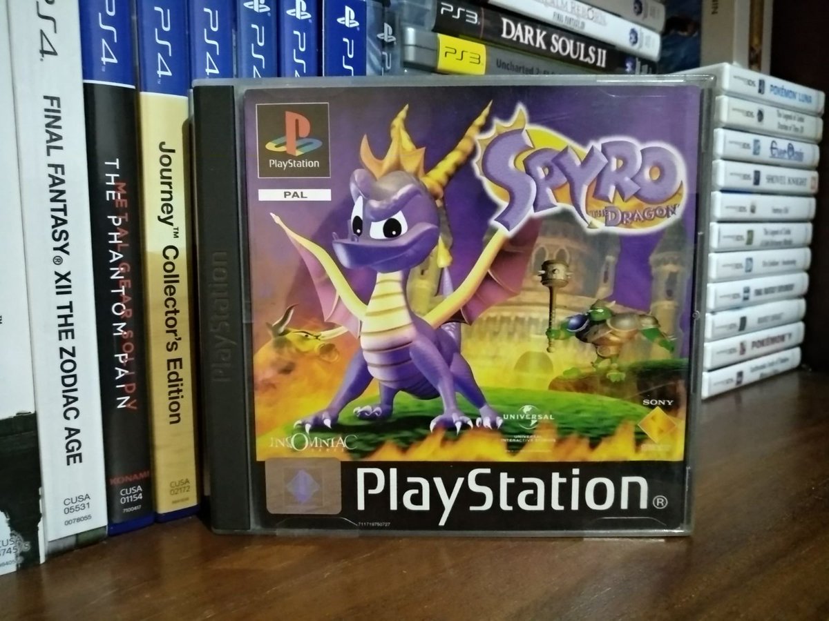 MarioWareInc's tweet photo. Spyro The Dragon
Género: Plataformas
Consola: PlayStation
Desarrolladora: Insomniac Games
Año: 1998
Uno de los juegos más recordados de la primera PlayStation. Spyro debe romper la maldición lanzada a su pueblo por el vengativo Gnasty Gnorc
#Mygamecollection @insomniacgames https://t.co/b1UWJ8xP3n