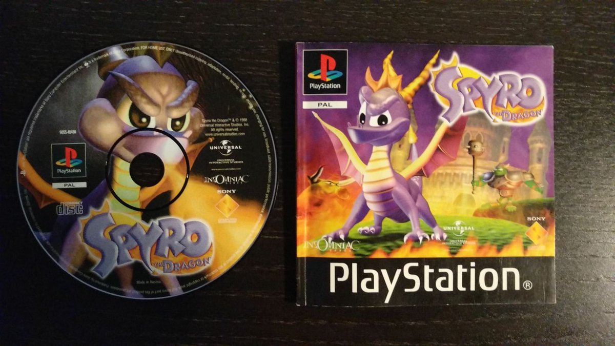 MarioWareInc's tweet photo. Spyro The Dragon
Género: Plataformas
Consola: PlayStation
Desarrolladora: Insomniac Games
Año: 1998
Uno de los juegos más recordados de la primera PlayStation. Spyro debe romper la maldición lanzada a su pueblo por el vengativo Gnasty Gnorc
#Mygamecollection @insomniacgames https://t.co/b1UWJ8xP3n