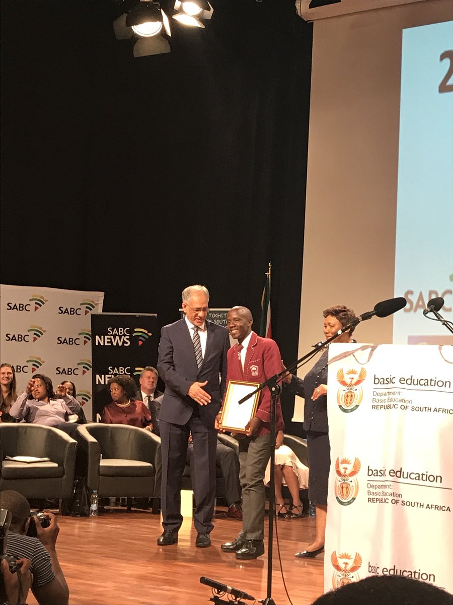 KaldenOngmu's tweet photo. #MatricResults2017 Top achiever Quintal 1. @ANN7tv https://t.co/9eq5w4n7eD