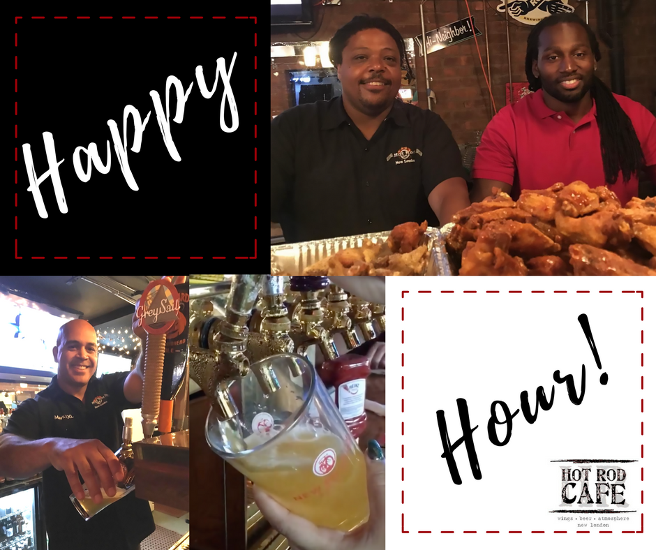 HotRodCafeNL's tweet photo. Wing special, $3 Bud Light drafts and House Wines from 4-6! #HotRodCafe #NewLondon #Wings #Beer #Atmosphere #HappyHour https://t.co/Xp75khtBPK