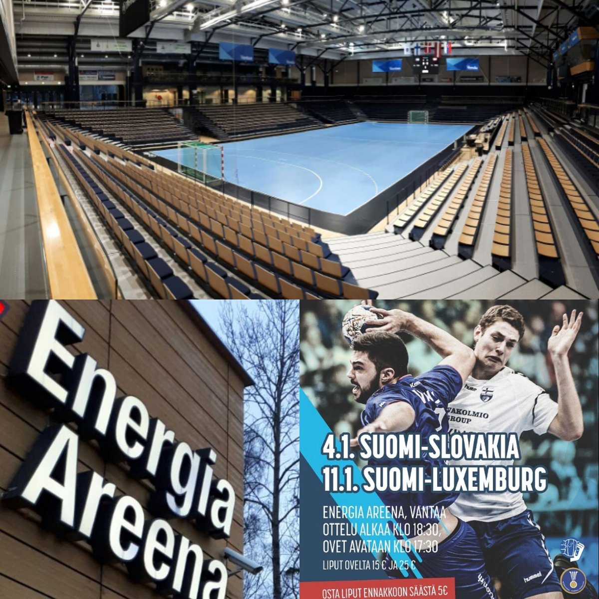lippuagentti's tweet photo. Paikalla mukana, tänään pelataan!
#handball #handboll #käsipallo #mmkarsinta @finnhandball https://t.co/2TZT98DELf