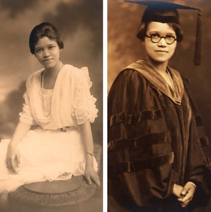 #tbt Happy Belated Birthday to our First National President, Sadie Tanner Mossell Alexander! She was born on January 2nd, 1898 in Philadelphia, Pennsylvania. She is the first Black woman to earn a Ph.D. in the US. 🔺#AACFacts