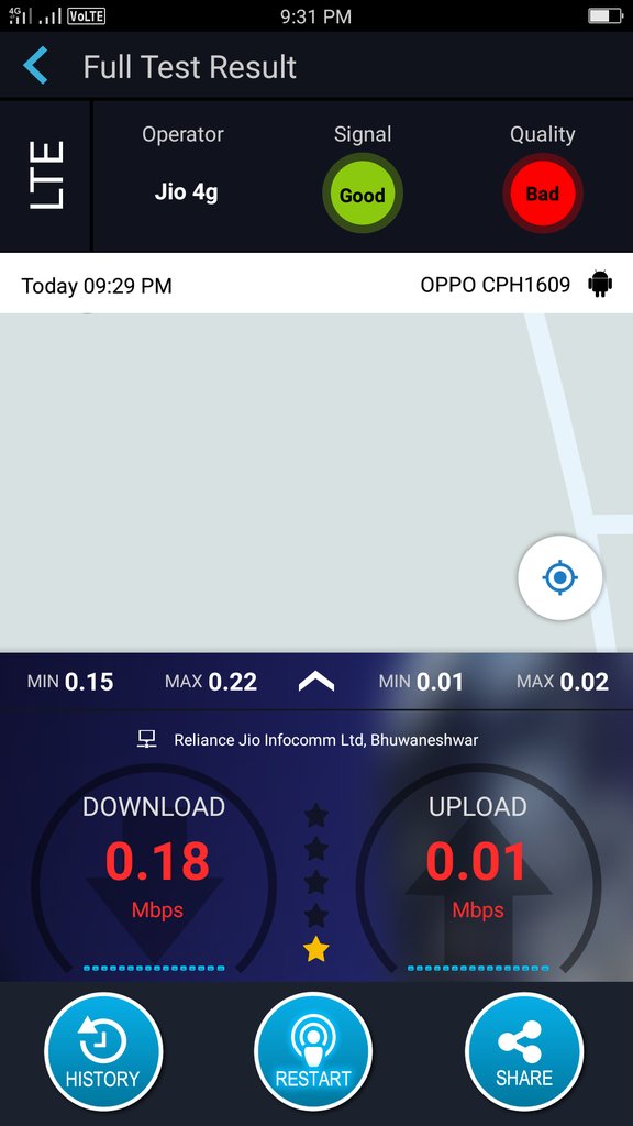 sital_shivhare's tweet photo. @reliancejio @JioCare Facing Internet speed issue from last few months &amp; Registered Complaint several times but didn't get this issue fixed.Poorest customer care service among all the networks. my Jio num:7978260734 https://t.co/QHZ4NvoR3t