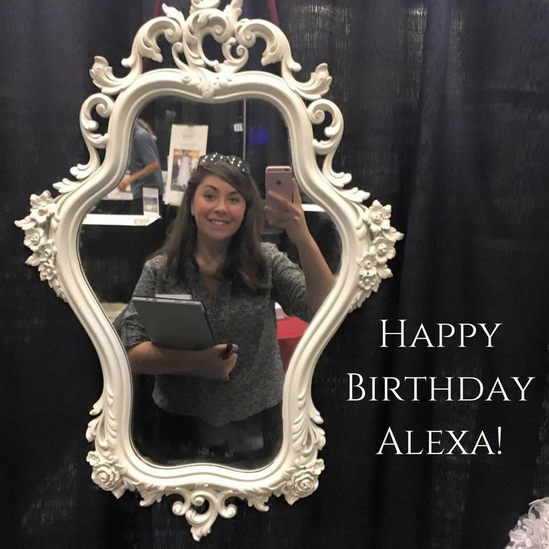 BridalBoutique5's tweet photo. Happy Birthday to the General Manager of #BBoMP, Alexa! https://t.co/tZNs4ZQJHu