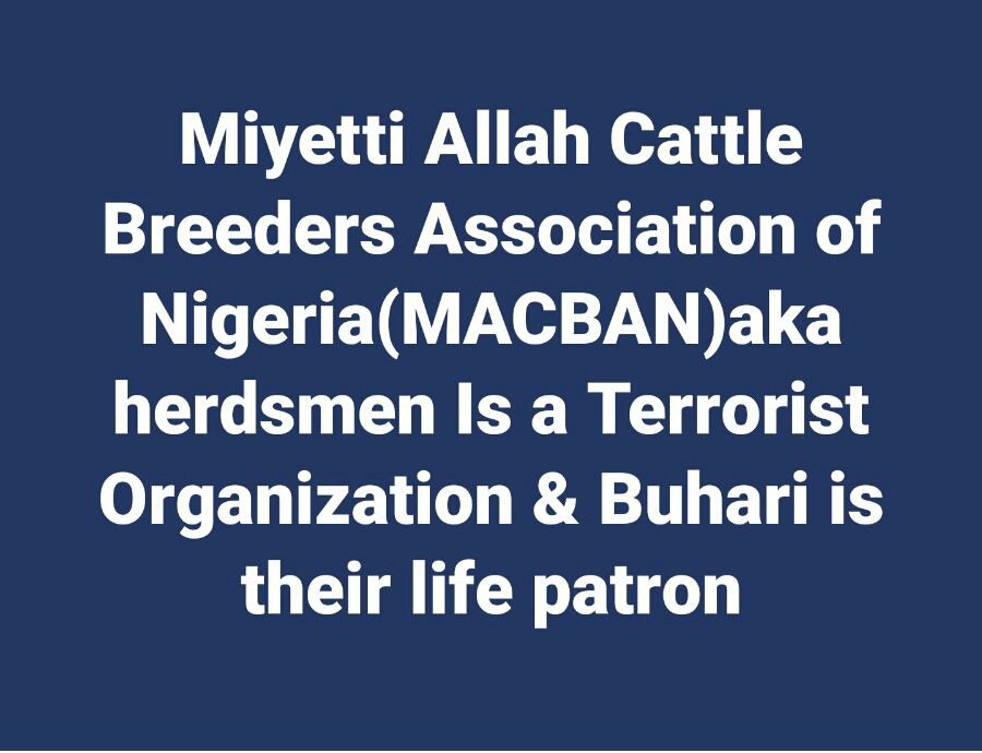 BenKhaniel's tweet photo. #Biafrans are being killed  again 
Why so silent about the killings of Biafrans By Nigeria Persident  Buhari  and his Macban Terrorist Org? https://t.co/e0fPwWamSr