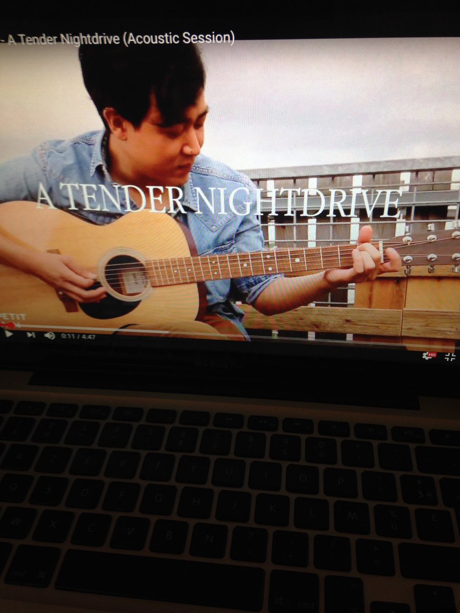 Session acoustique de A Tender Nightdrive en ligne demain ! #acoustic #acousticguitar #session #live #atendernightdrive #song #Video #plansequence #petitbain #13thprocession