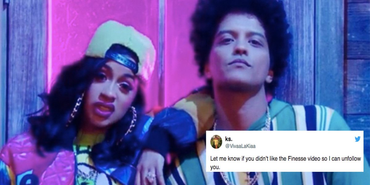 15 tweets that prove Cardi B and Bruno Mars' 'Finesse' music video already won 2018 trib.al/o0nYkDM