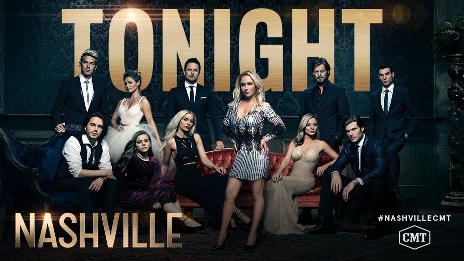 NashvilleCMT's tweet photo. Get your DVR set! The final season of #NashvilleCMT starts TONIGHT at 9/8c on @CMT. https://t.co/9i2eURPzyK