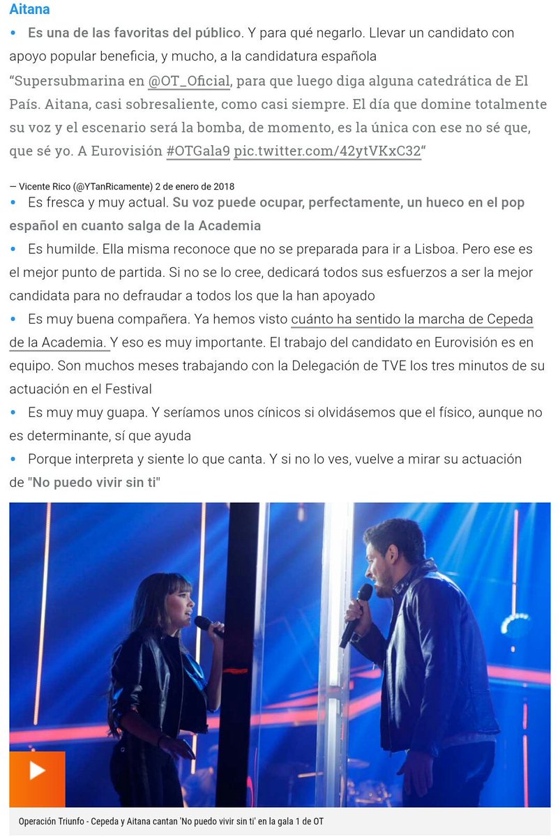 iaitns's tweet photo. #Eurovision - @rtve - @Aitana_ot2017 https://t.co/BDlBj4Vxue