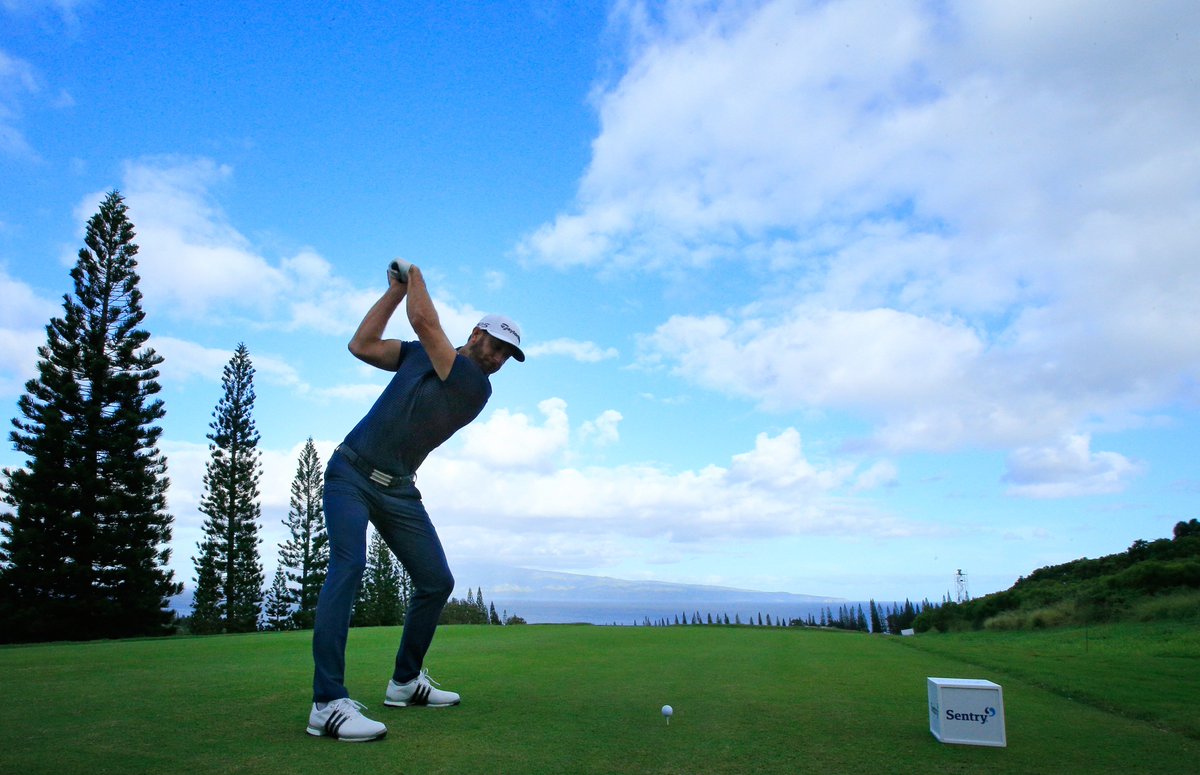jonathanrwall's tweet photo. Word from Kapalua is DJ will use @TaylorMadeGolf M4 driver (9.5) this week. Felt it had a flatter flight that would be better suited for wind. Possible he goes with M3 after that. Also added M4 3HL fairway, P730 irons and a new Spider with a prototype sight line. https://t.co/iXRDhUi6eQ
