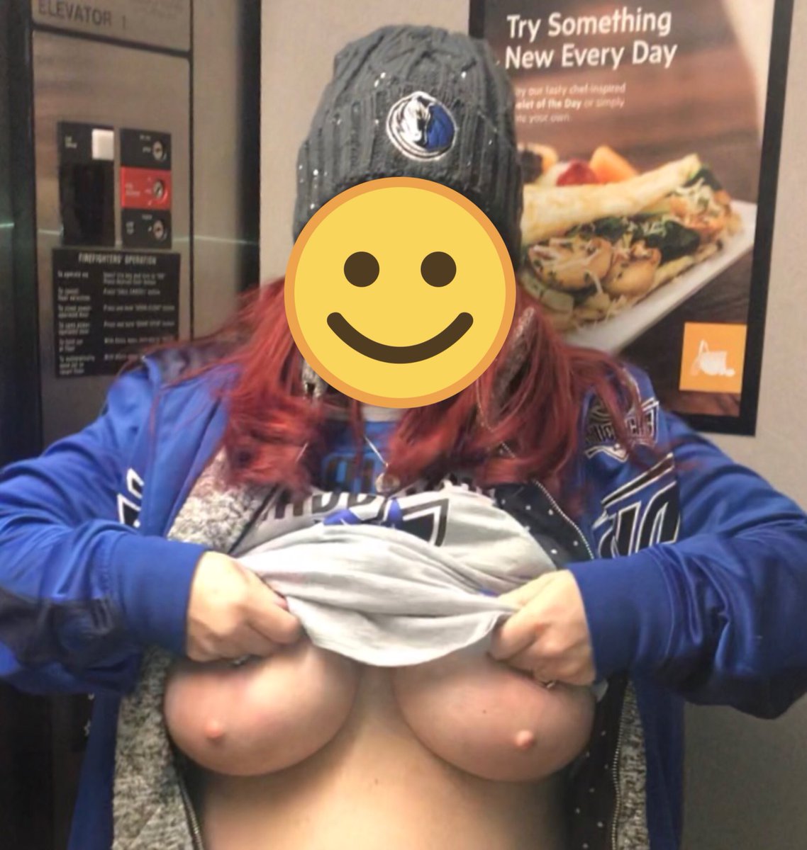 tart409's tweet photo. Tits in the hotel elevator! I love it when the Dallas Mavericks win! #mavstits #36DDD #bigtits #publicflashing #hugeboobs #sexywife #publictits #nipples #milf #heavytits #dallasmavericktits #hugetits #aactits #boobs #elevatortits #mavswintits #hoteltits #hotelflashing #hotelboobs https://t.co/1VNW0vmMZf