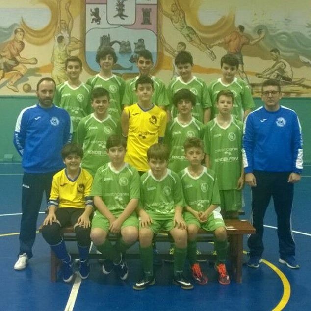 Foto de equipo ayer #castrourdiales #futsalbase
