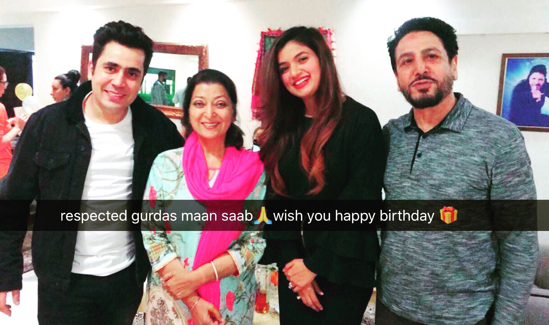 Happy birthday gurdas maan saab respect 