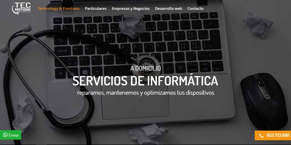 tecmotionsmad's tweet photo. Descubre nuestra web y los servicios de Informática a Domicilio que ofrecemos! https://t.co/3WPKbX0odo https://t.co/72qsqn7jZf
