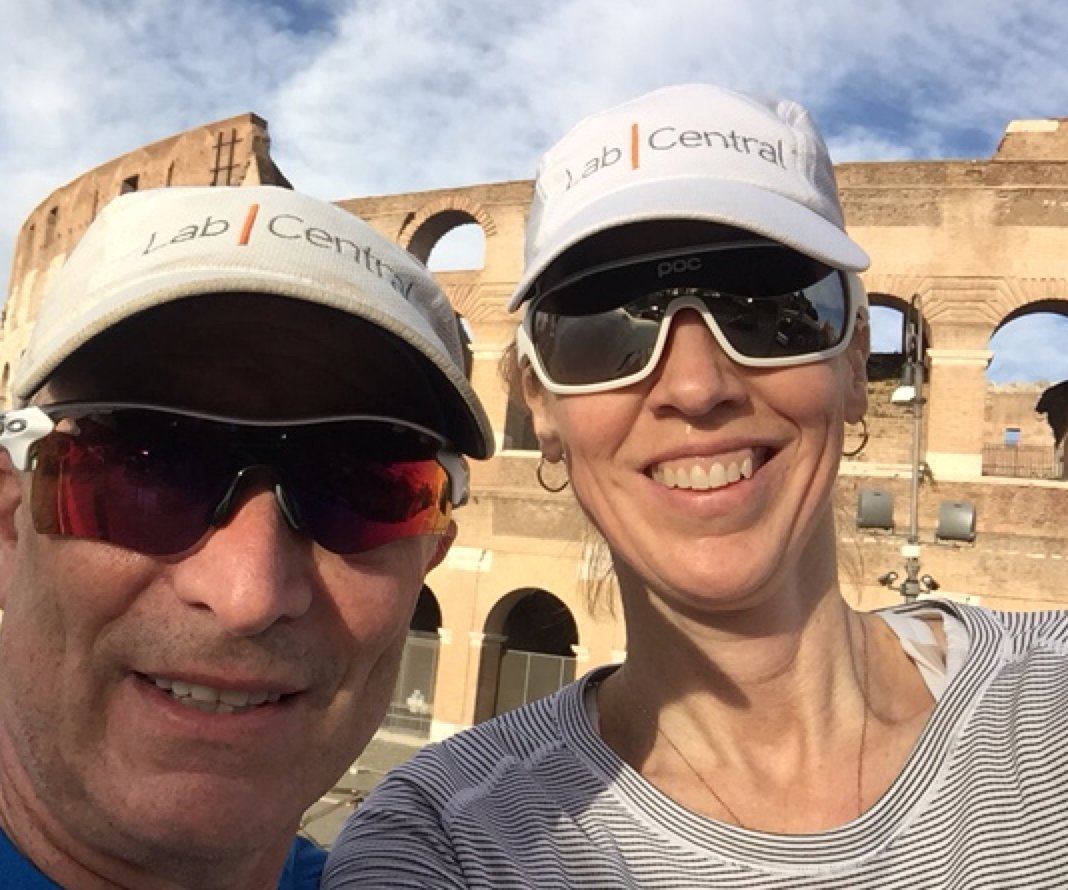 ShaziaMir71's tweet photo. Wherever @maggieotoole goes, the @labcentral hat goes too! #TheMostTravelledLabCentralHat #DestinationRome #BirthdayRun #FromSunToSnow #BePrepared! @ellis_jamesa https://t.co/cq9lpiuF4R