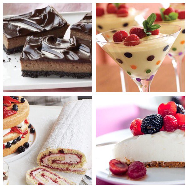 PlatesClean's tweet photo. Which dessert do you guys prefer? Reply in comments so I know 😉 #desserts https://t.co/fuq5h6oH2e
