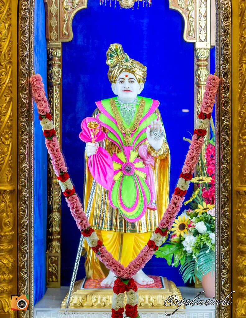 mukund_uk's tweet photo. RT SGadiManinagar "RT SGadiNairobi: Divine darshan of #LordShreeSwaminarayan, #JeevanpranAbjiBapashree #ShreeMuktajeevanSwamibapa and #HariKrushnaMaharaj at #SwamibapaTemple #NairobiMandir 🇰🇪#Darshan #ShangarDarshan #SwaminarayanGadi #SGadiFamily https://t.co/e9HCC5kvr0"