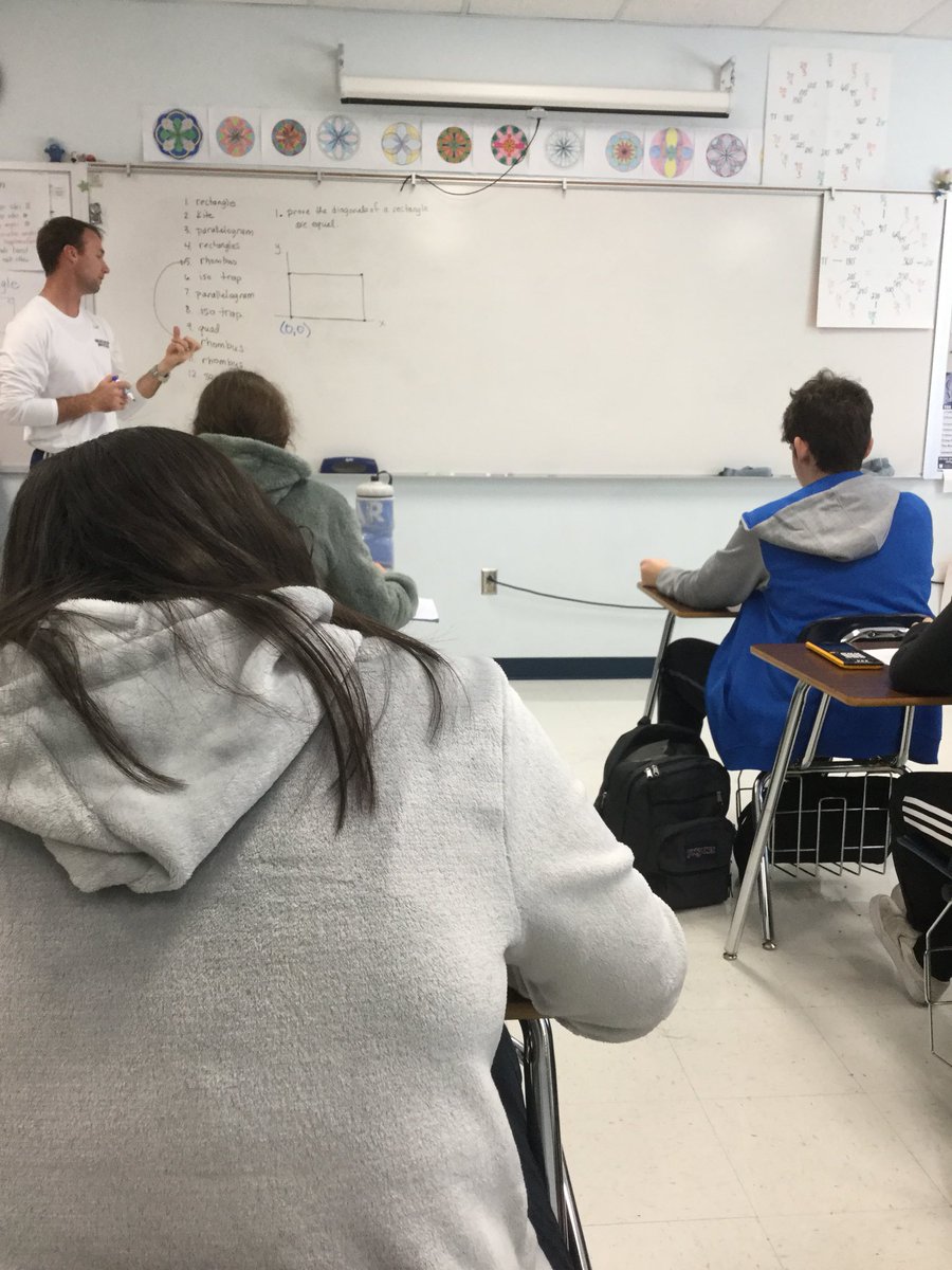 Parallelograms &amp; proofs in geometry. Had to Google some of the vocabulary #broncofocus