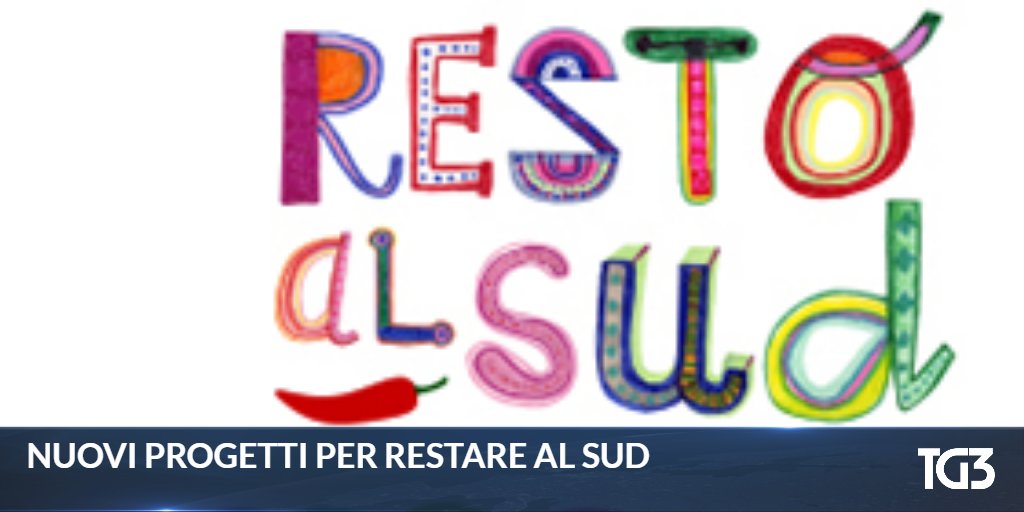 #RestoAlSud, le nuove misure per aiutare i giovani ad avviare attività d'impresa. Da metà gennaio, le domande per incentivi a fondo perduto e prestiti agevolati. Informazioni sul sito di <a href="/Invitalia/">Invitalia</a>. Tra poco al #Tg3