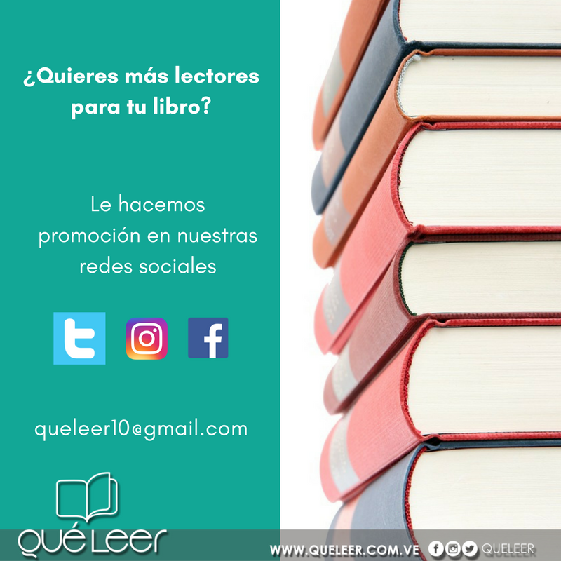 QueLeer's tweet photo. Escritores, trabajemos juntos. Podemos ayudarte a promocionar tus obras. Escríbenos a 📖👓 queleer10@gmail.com para más información. https://t.co/Y203b3w8pY