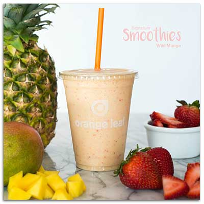 Celebrate the new year with us and with our fresh fruit SMOOTHIES! A  guilt free treat, that wont break your new years resolutions.