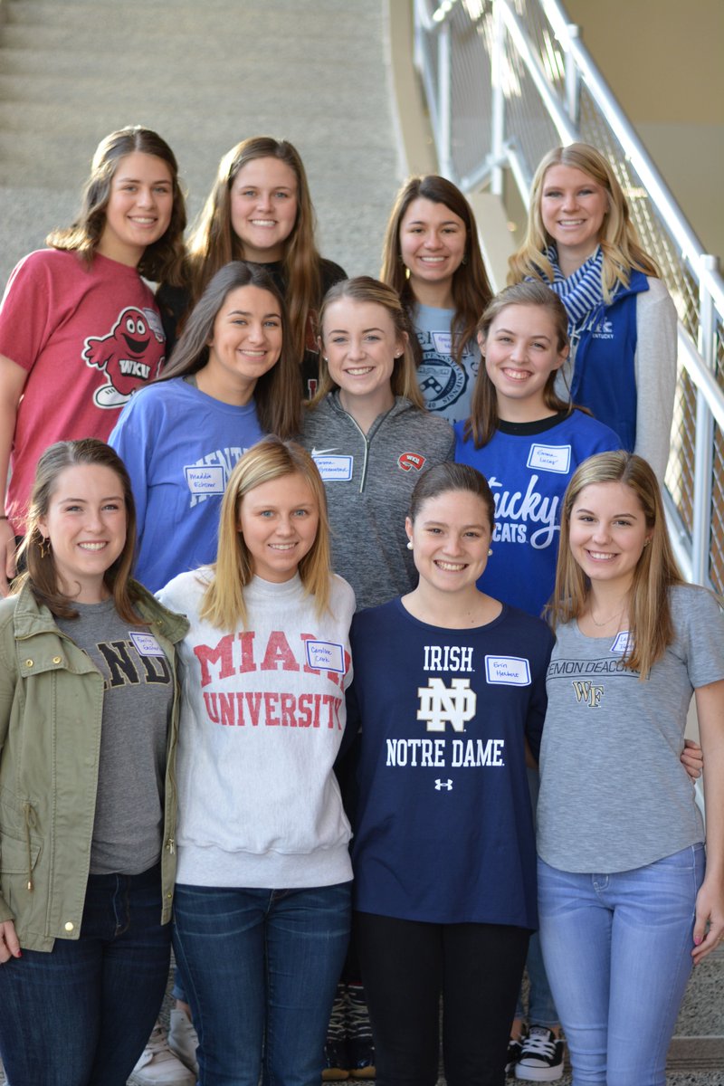 shalouisville's tweet photo. We would like to thank our young alumnae for coming home to Dear Sacred Heart and sharing their college experience with our juniors and seniors. We are so proud of you in your collegiate  endeavors! #valkyrieprideforever #DearSacredHeart https://t.co/WicJs1iW1Q