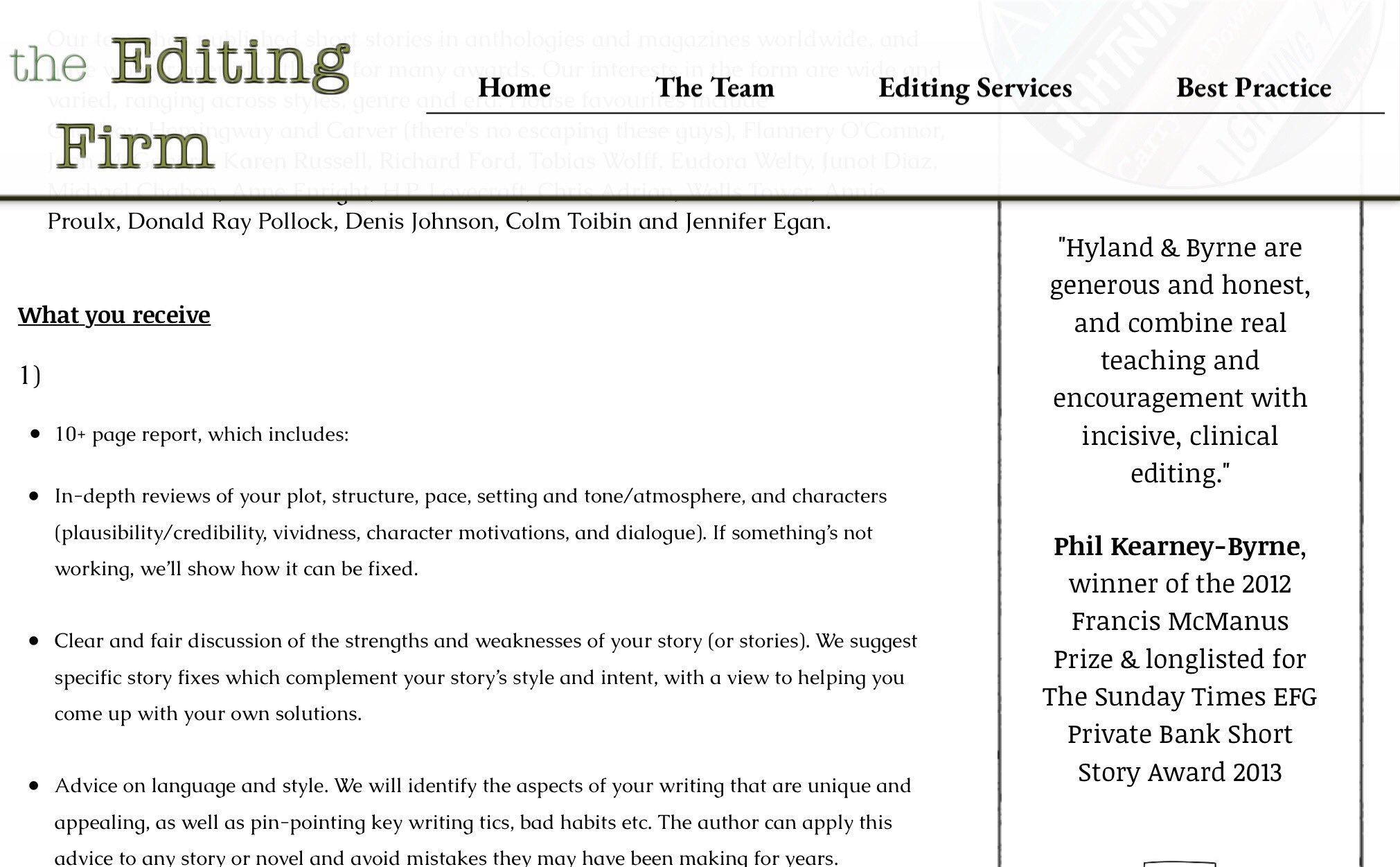 M J Hyland on Twitter